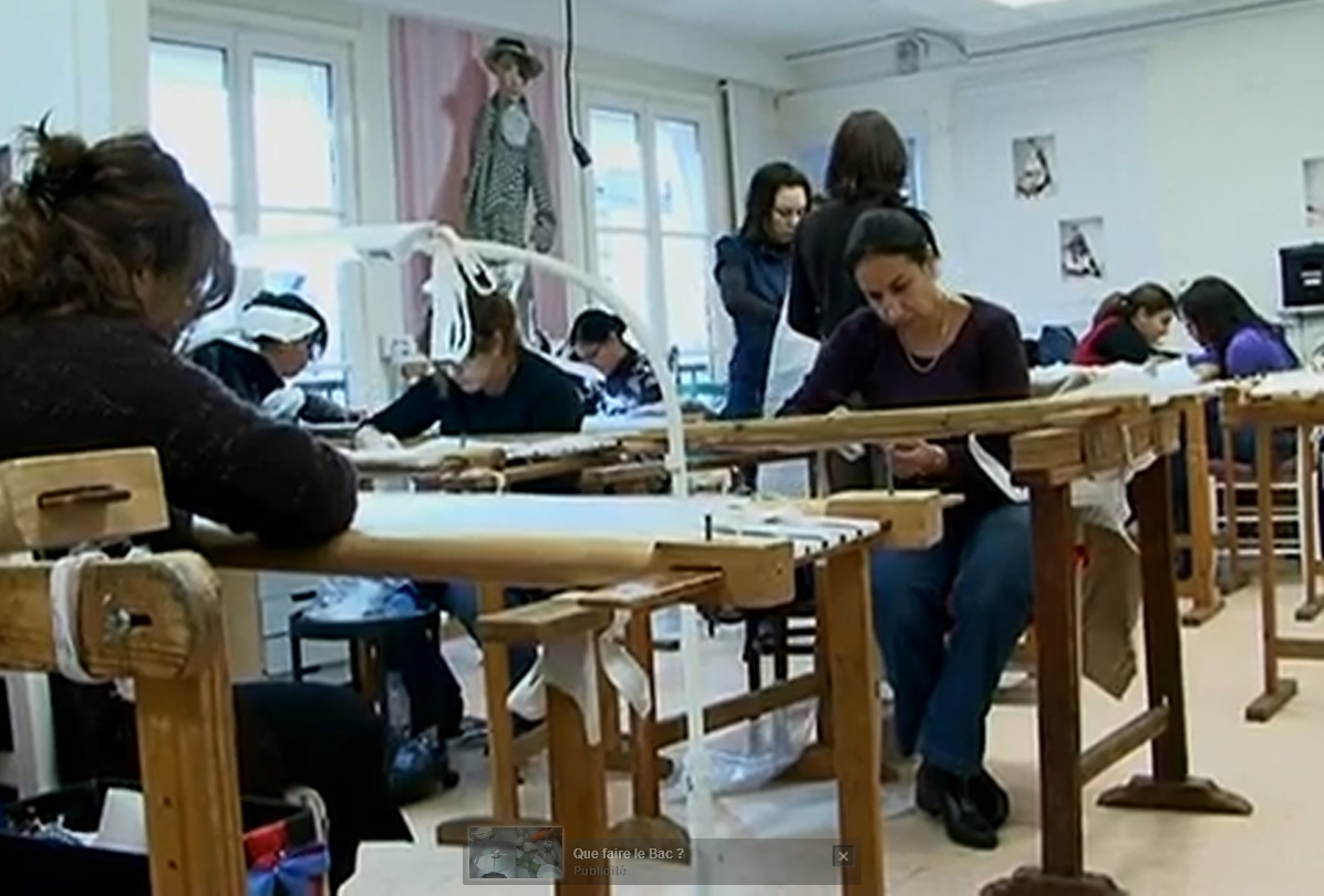 Atelier broderie Lesage Paris