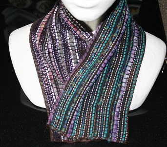 col violet tweed Chanel