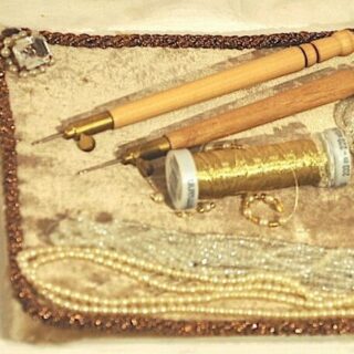 Paté de brodeuse avec Crochets de Lunéville