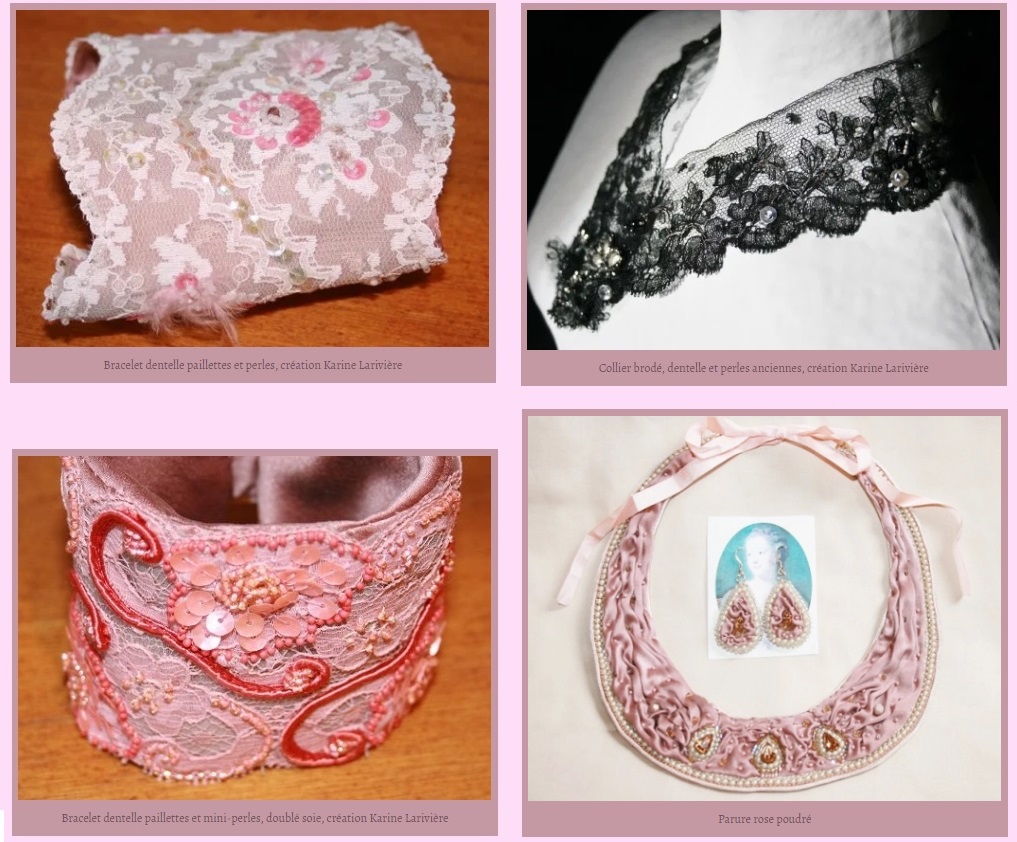 Métiers d'art : bijoux brodés